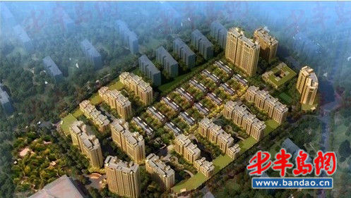 青岛市北老城区将建高端住宅 规划图出炉(图)