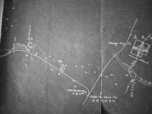 《正太铁路五百里测绘图》揭秘历史铁路东端选址石家庄是为节省经费