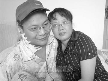 恩爱夫妻血肾源同配型 妻捐肾救夫(图)