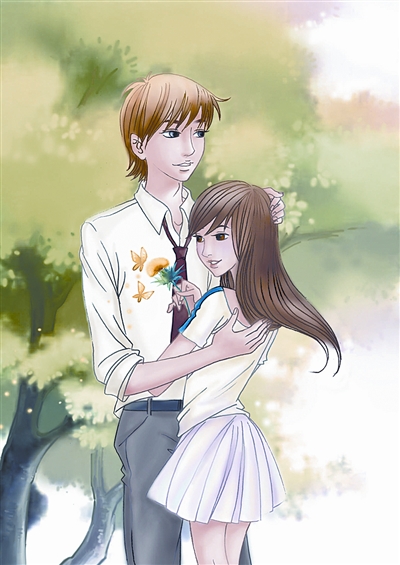 牵着你的手 一起看细水长流