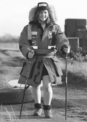 英国17岁少女将勇闯南极