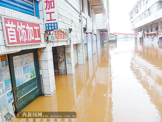 桂林兴安县界首市场遇洪必淹被指选址不当(图)