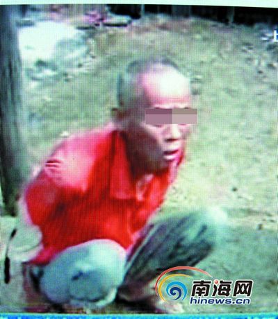 涉嫌强奸12岁女孩的七旬老翁吴某。