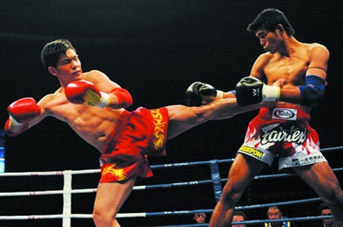 2009���й�����VSְҵ̩ȭ�������У��й���Ա�����Ա���ӭս̩������