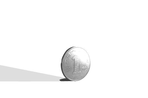 1元硬币像一面镜子，折射出人性的AB面。