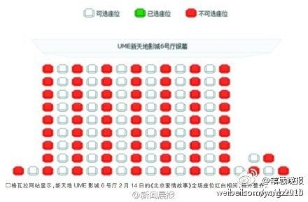 电影院座位号图解