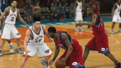 《NBA 2K12》林書豪遊戲截圖