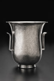 ŶƷArt Deco silver hammered vase