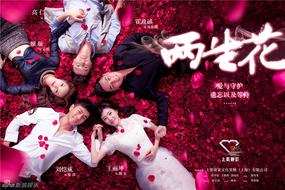 组图：《两生花》海报 刘恺威王丽坤如花美恋