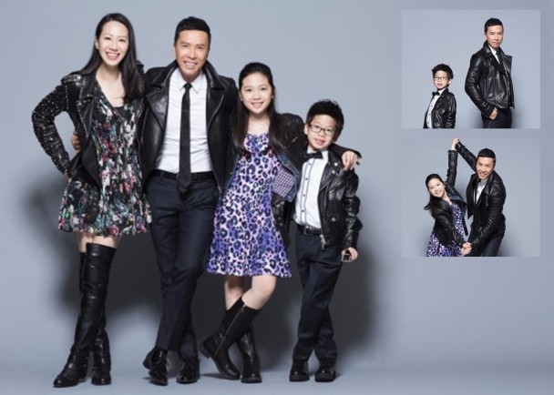 组图:甄子丹汪诗诗恩爱爆表 虎妈猫爸各尽其职