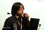  Li Liang, Technical Director of Ruide Yingzhi, gives a speech