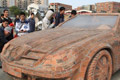上海街头出现砖头跑车