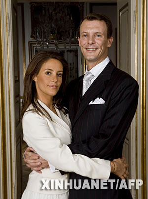 丹麦王子约阿希姆明年与法国女友完婚