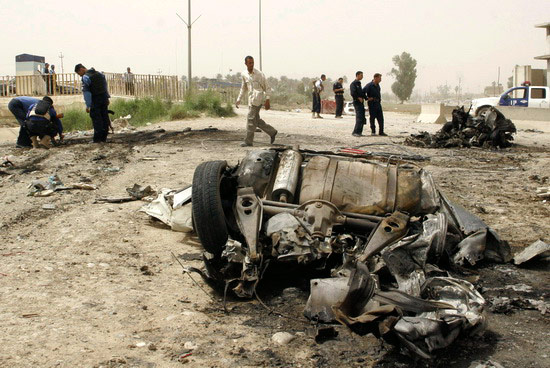 巴格达汽车站爆炸51人死亡75人受伤(图)