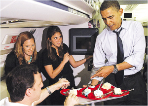 奥巴马过生日赚足礼金