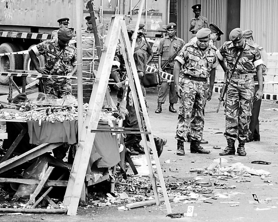 斯里兰卡首都商业区发生爆炸