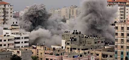 以色列空袭加沙已致318人死多数伤员伤势严重
