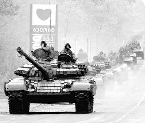 格鲁吉亚平息军营哗变事件