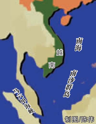 越南扩军威胁马六甲海峡(图)