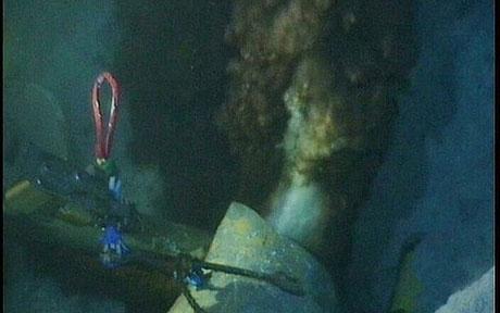 英石油公司公布墨西哥灣漏油事故首張照片