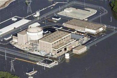 美国2家核电站被洪水围困当局称运行安全
