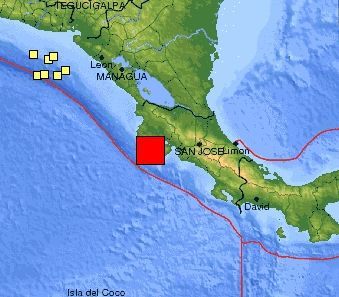 哥斯达黎加发生7.9级地震 震源深度46公里|哥斯