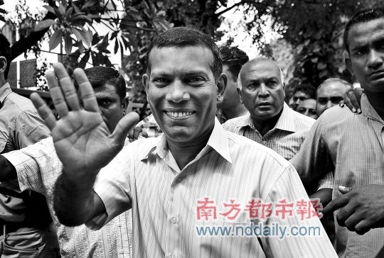 马尔代夫前总统拒出庭遭捕