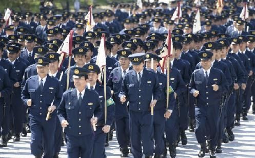 4月19日,日本专门负责美国总统奥巴马访日安保工作的临时警备部队宣告
