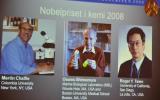图文：三位科学家分享2008年诺贝尔化学奖