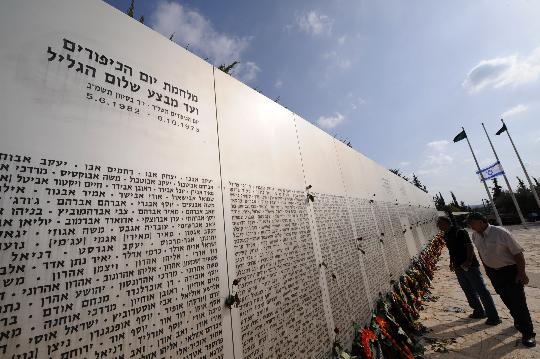 组图：犹太人纪念赎罪日战争35周年