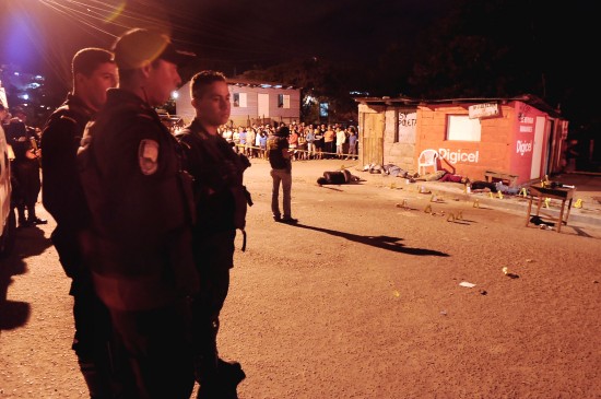 组图:洪都拉斯首都发生枪击案5人死亡
