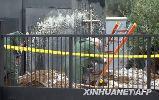 塞浦路斯拘捕偷盗前总统遗体疑犯(组图)