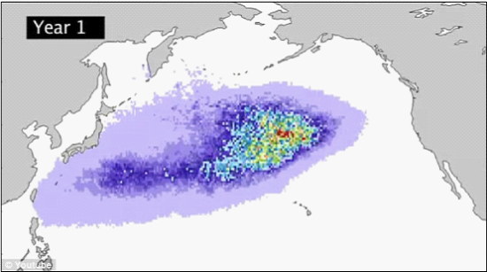 地震和海啸造成的2500万吨残骸将随洋流于2014年漂到加利福尼亚海岸