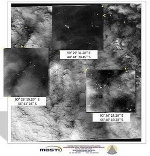 马来西亚通报从法国卫星图识别出122个疑似物