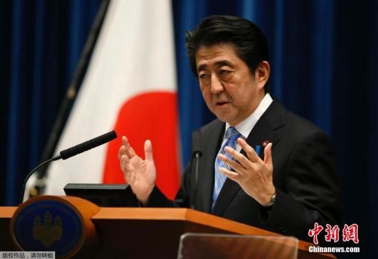 资料图：日本首相安倍晋三。夙愿