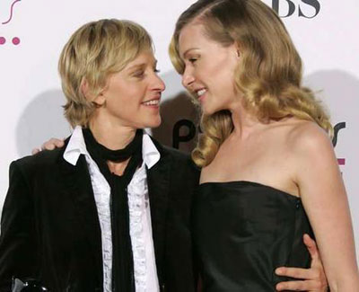 ellen degeneres & portia de rossi