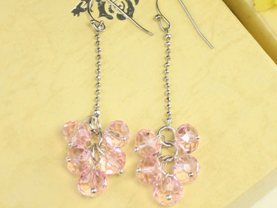 Three-Stone Earrings