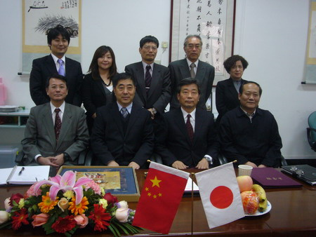 2008年北大附中与日本立命馆中学缔结姐妹校