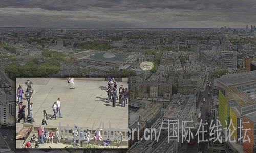 360度看伦敦 世界最清晰全景图出炉(图)