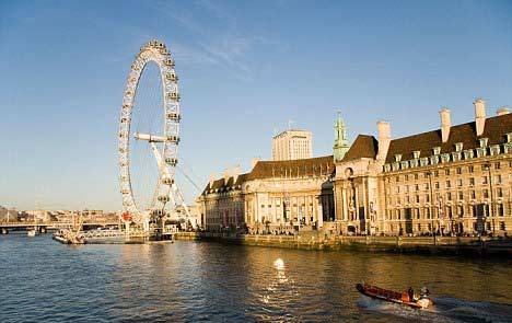 Staycation: The London Eye is one of the many attractions in the UK taking part in the 20.12 discount scheme