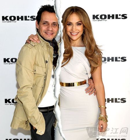 Marc Anthony and Jennifer Lopez