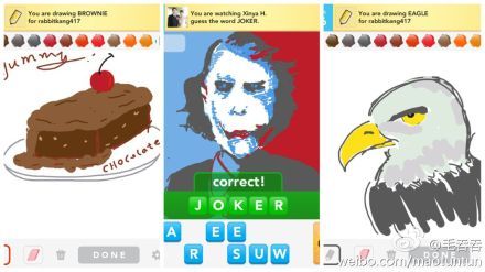 Draw Something里那些难画的单词