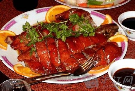 Peking roast duck