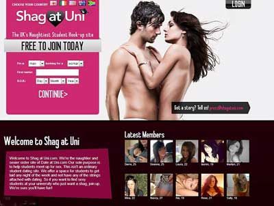 Website: 'Shag at Uni'