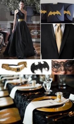Classy Batman Wedding