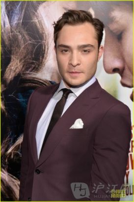 Ed Westwick suits up while arriving at the premiere of his new flick Romeo And Juliet held at ArcLight Cinemas on Tuesday (September 24) in Hollywood