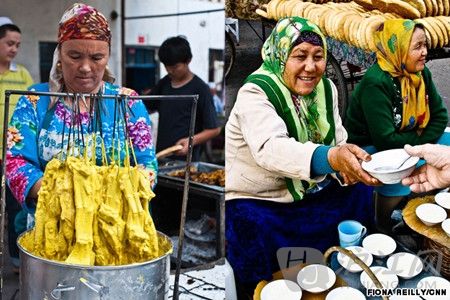 4. Turpan, Xinjiang Uygur Autonomous Region ½ά³ Lying on the northern Silk Road en route to the trading hub of Kashgar, the laidback town of Turpan has the best Uyghur food in Xinjiang. Dozens of open-air restaurants serve halal fare next to the main bazaar. ½ͨʲóĵı˿֮·ϣɢŵ³Сζάʳͼб۸˵¶͹ݡ