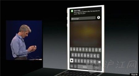 苹果发布iOS 8 全面升级短信功能(双语)