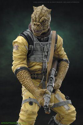 The bounty hunter Bossks clothing is a recycled spacesuit from Doctor Who.