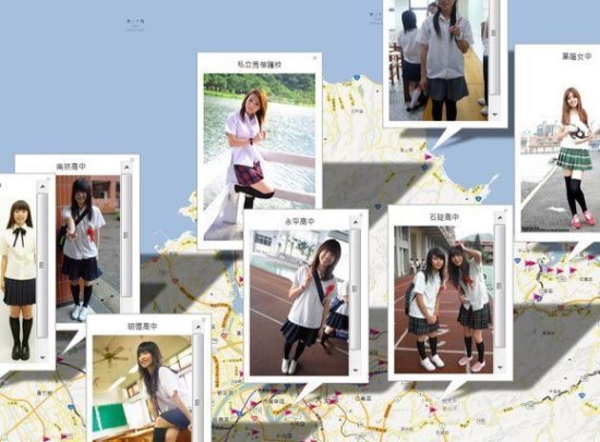 台湾最美<em>女生</em>校服 百褶裙<em>水手装</em>受追捧(组图)_